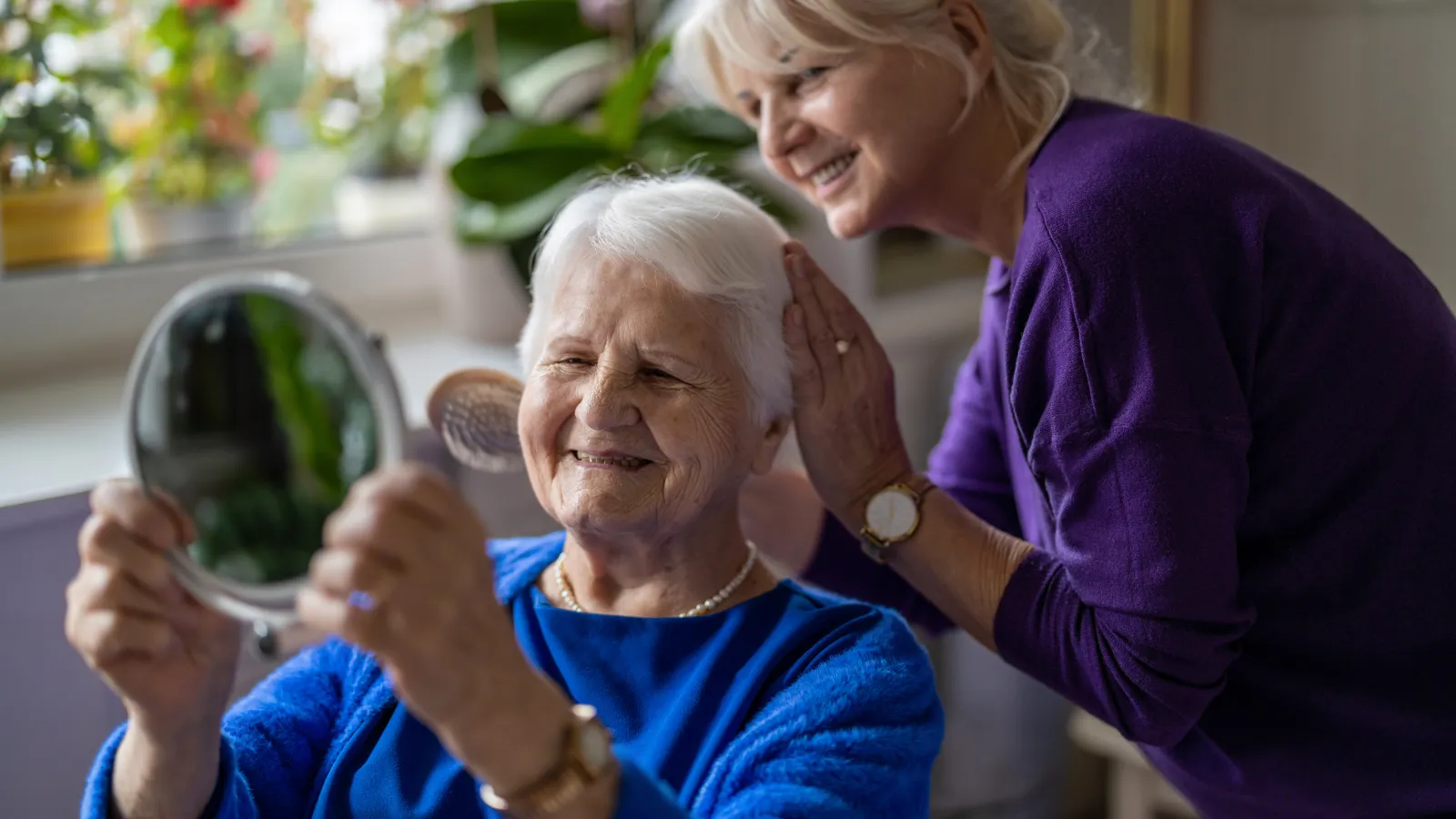 a person holding a trophy