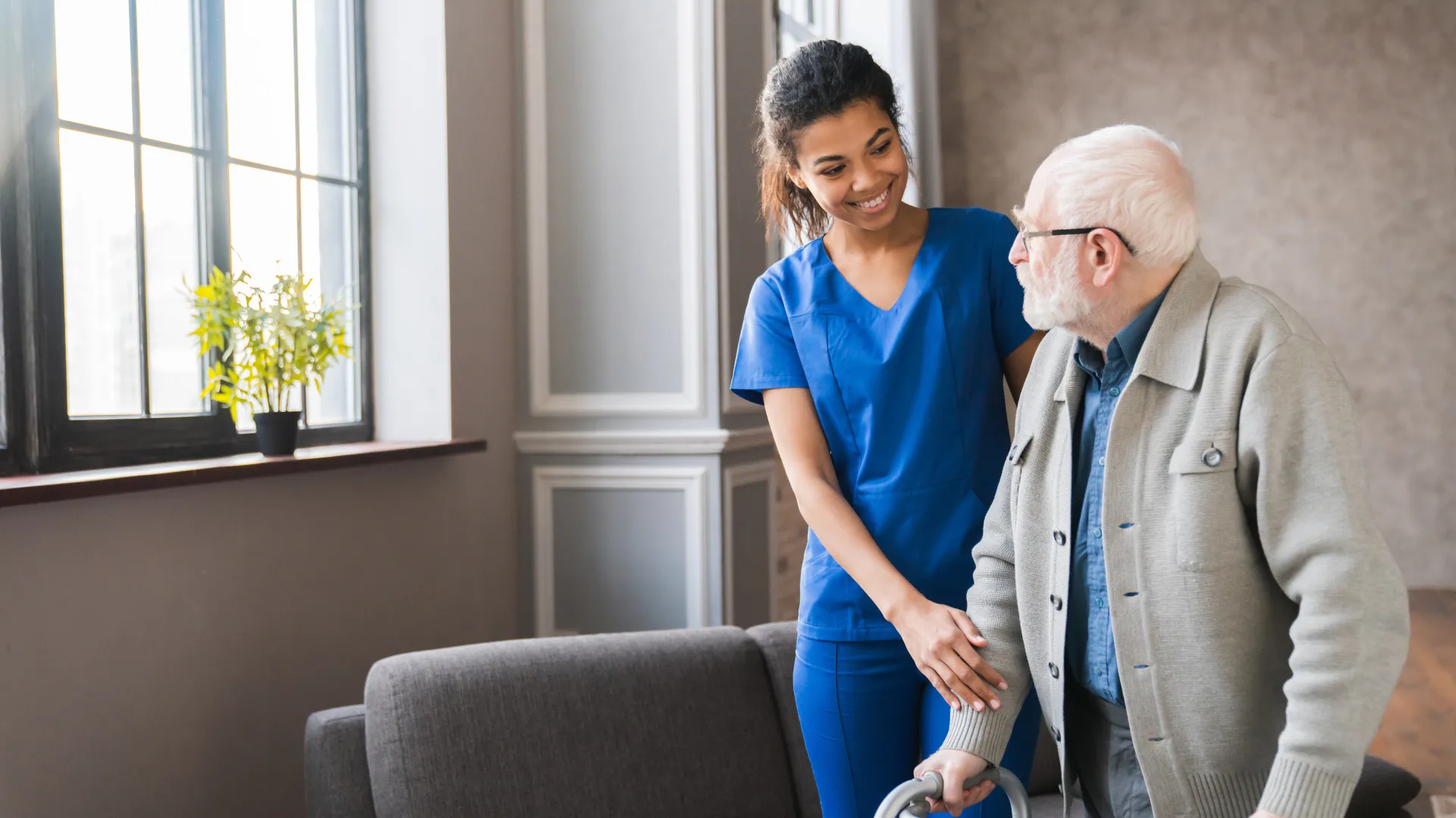 a man and a woman standing next to each other