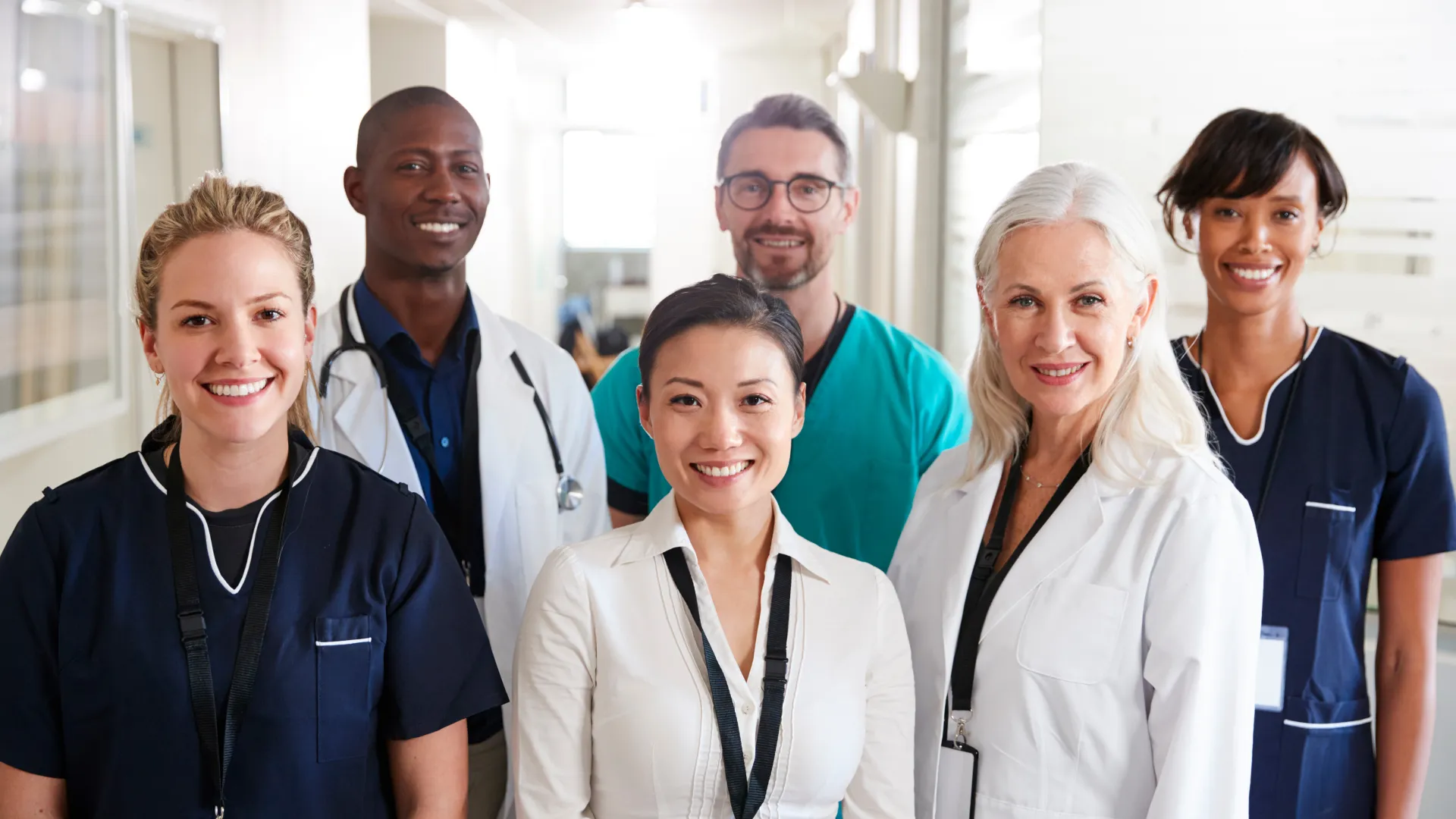 a group of people posing for a photo