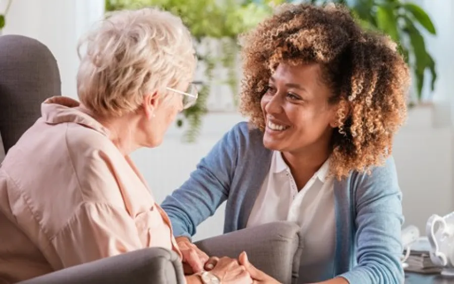 a few women having a discussion