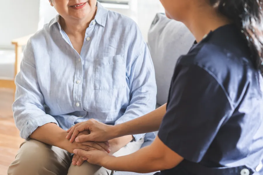 a few people sitting together