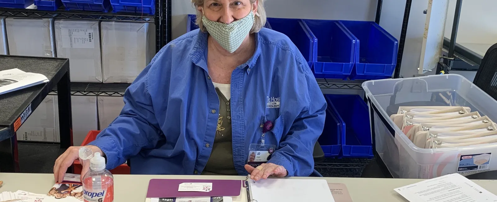 From Booklets to Bedsides, Volunteers Make the Difference