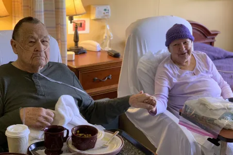 Suncoast Hospice Keeps Couple Together