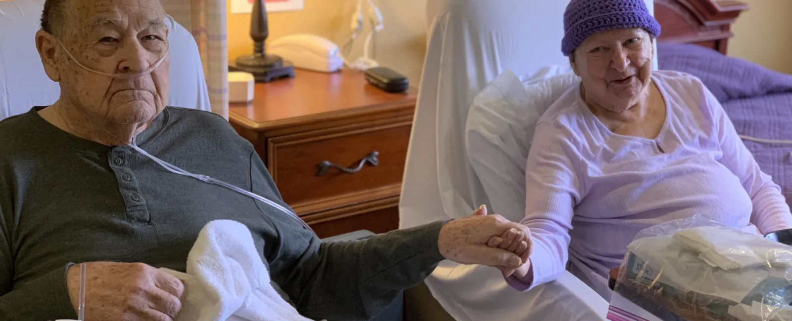 Suncoast Hospice Keeps Couple Together