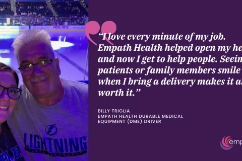 Celebrating A DME Driver’s Dedication