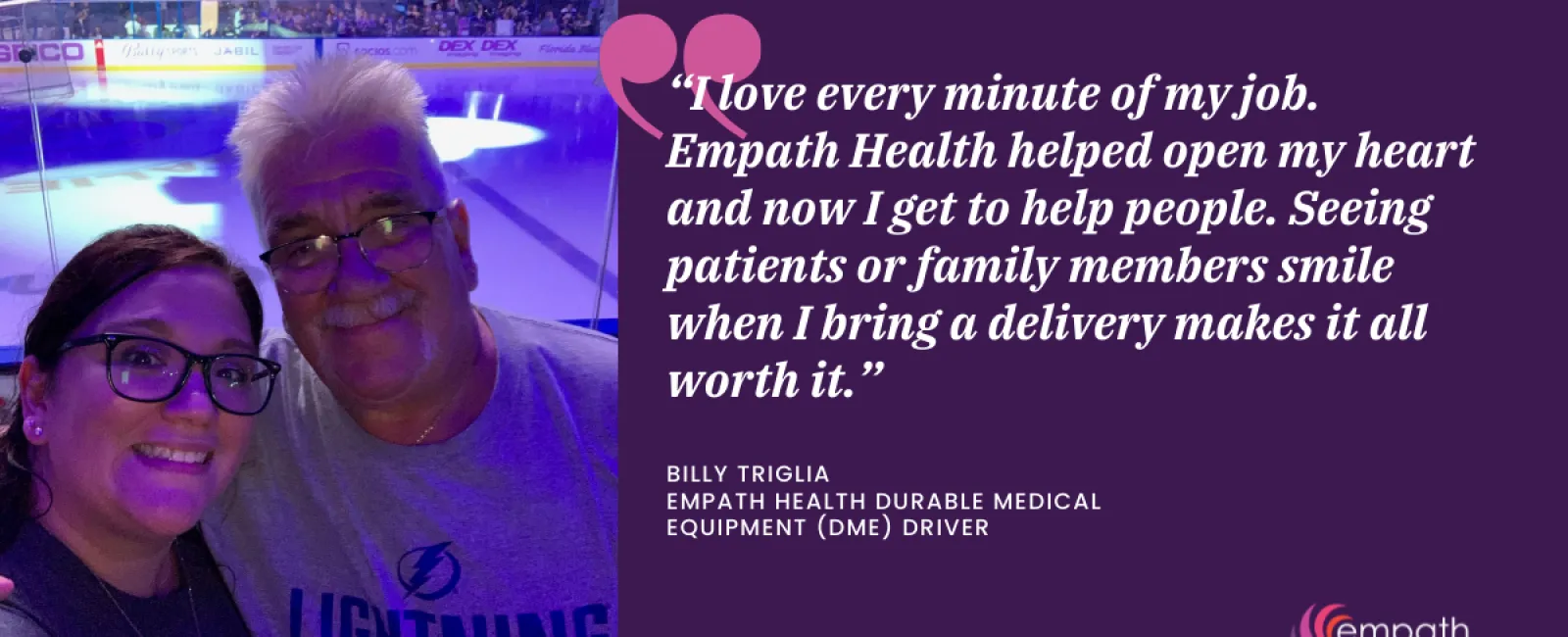 Celebrating A DME Driver’s Dedication