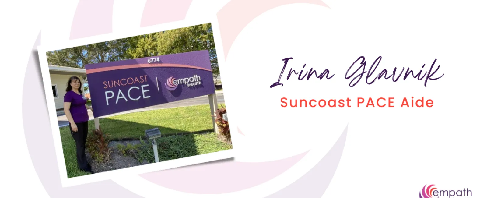 Suncoast PACE Aide Has ‘Passion to Help People’ Live Independently