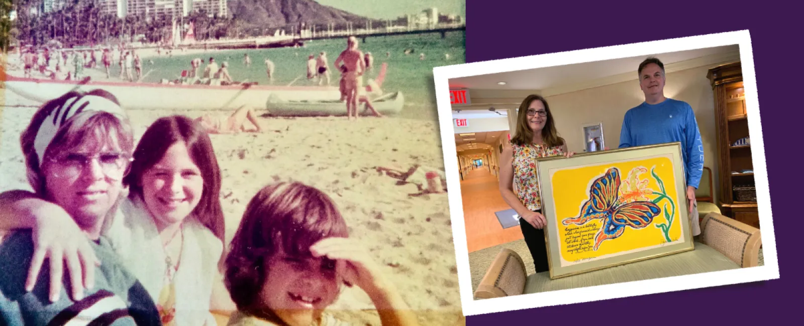 Butterfly Print Brings Suncoast Hospice Family Full Circle