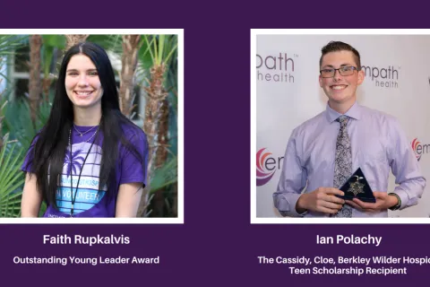 Volunteers Reflect the Beauty of Our Community – Teen Volunteer Award Winners