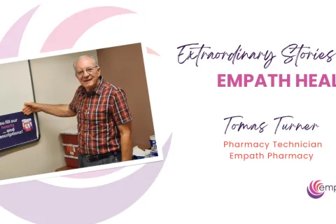Extraordinary Stories of Empath Health: Pharmacy Tech Counts Blessings During 30-Year Career